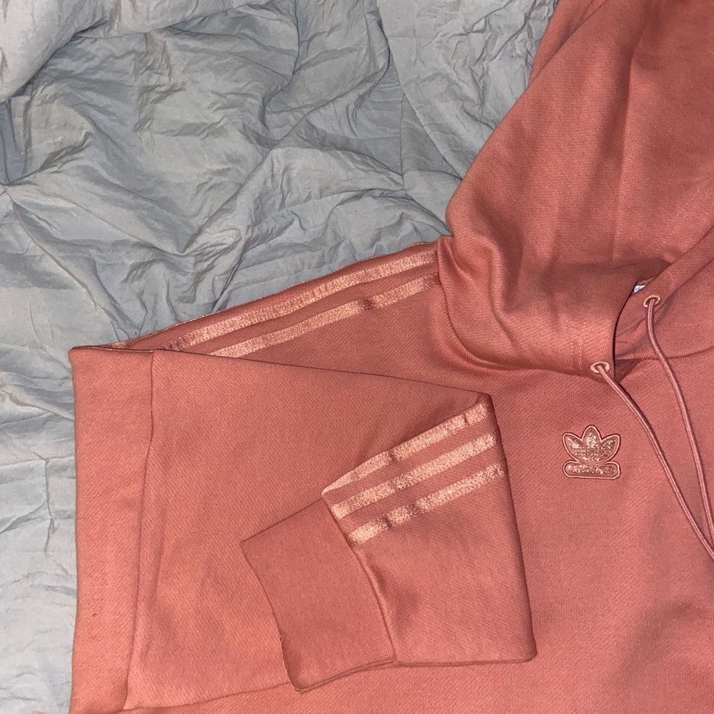 Adidas Crop Top Hoodie